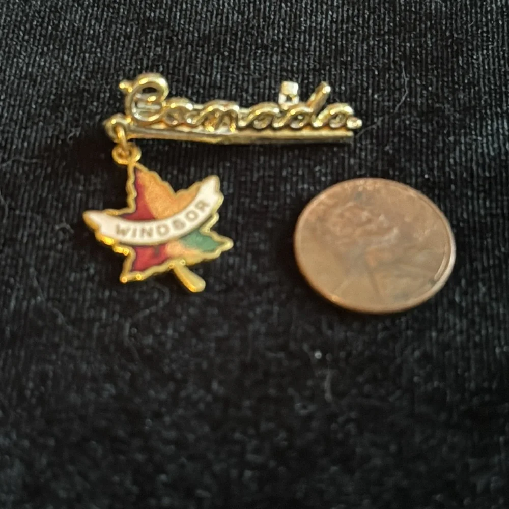 Vintage Canada brooch